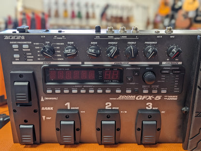 Zoom GFX-5 Guitar Effects Processor w/Box (Used)