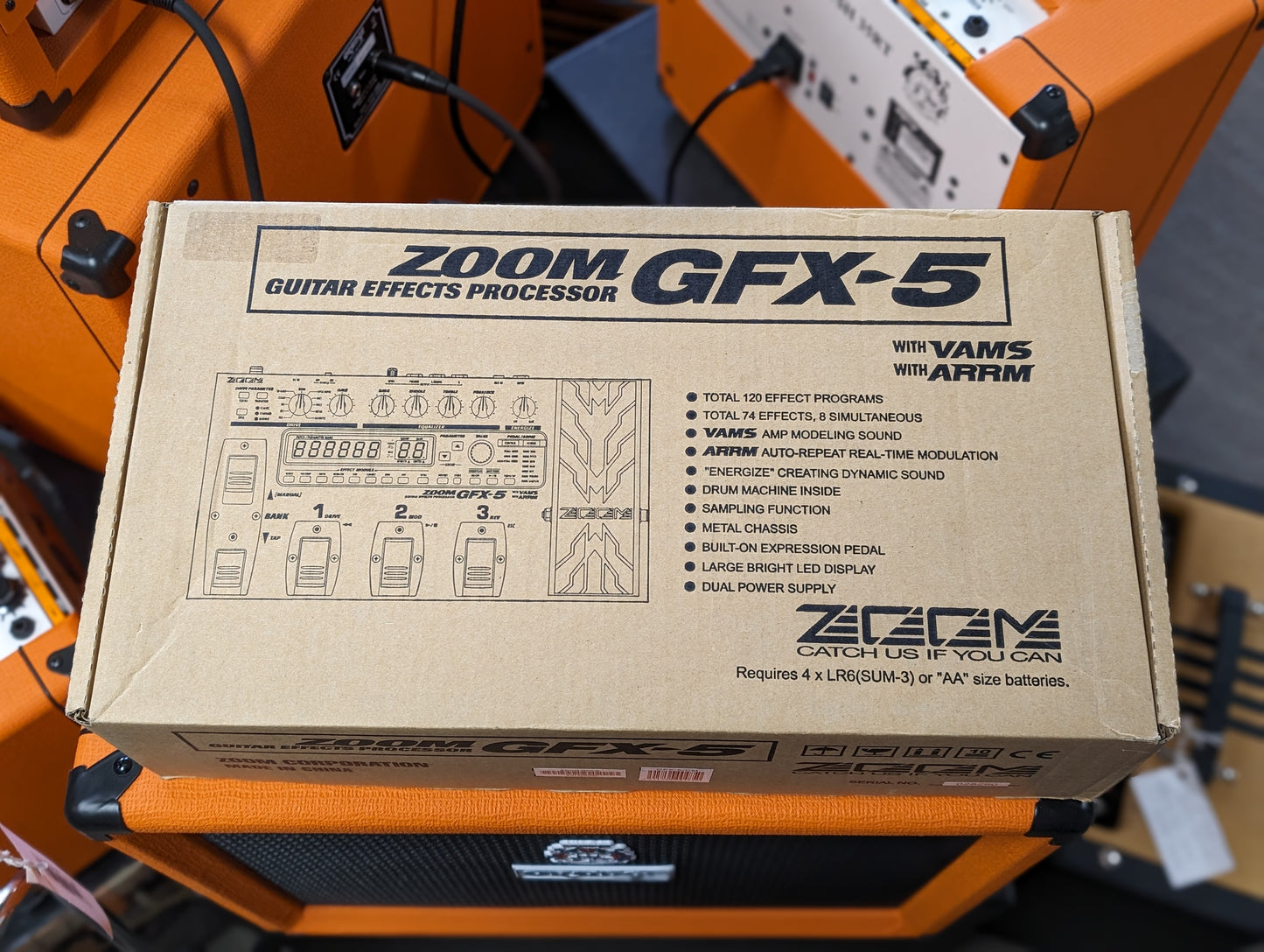 Zoom GFX-5 Guitar Effects Processor w/Box (Used)