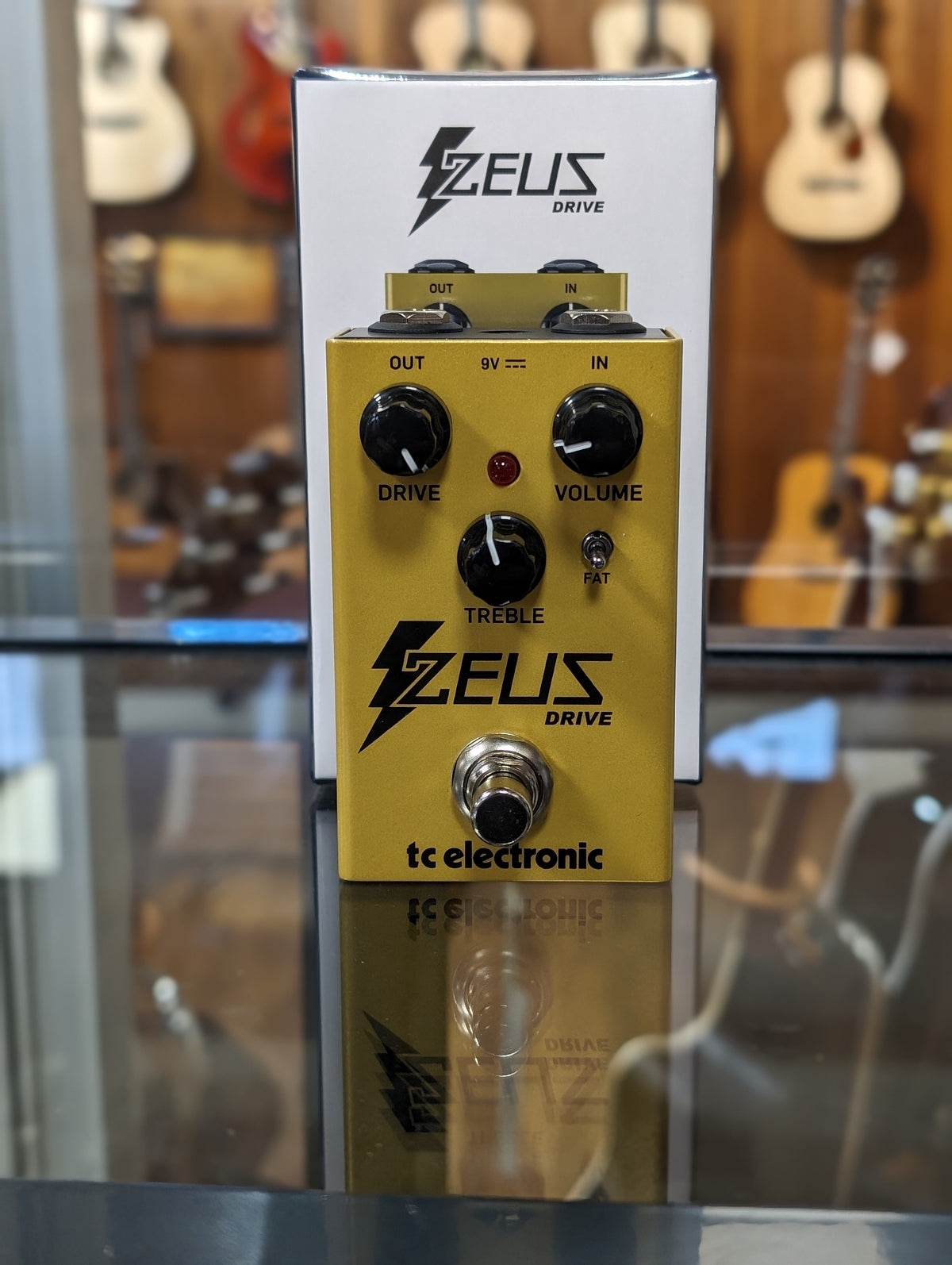 zeus pedal TC Electronic Drive w/Box (Used) – Acoustic Music Shop It features stepped Alternative Rock 512 Road Pedals | COMBO SALE STYLE:ebike+rack+bag