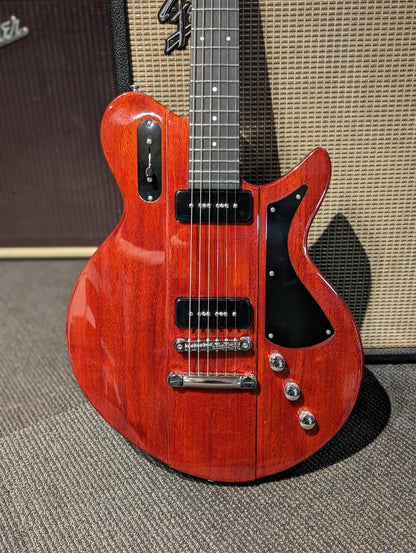 Eastman Juliet P90 Electric Guitar w/Gig Bag - Vintage Red (Serial # K2300587)