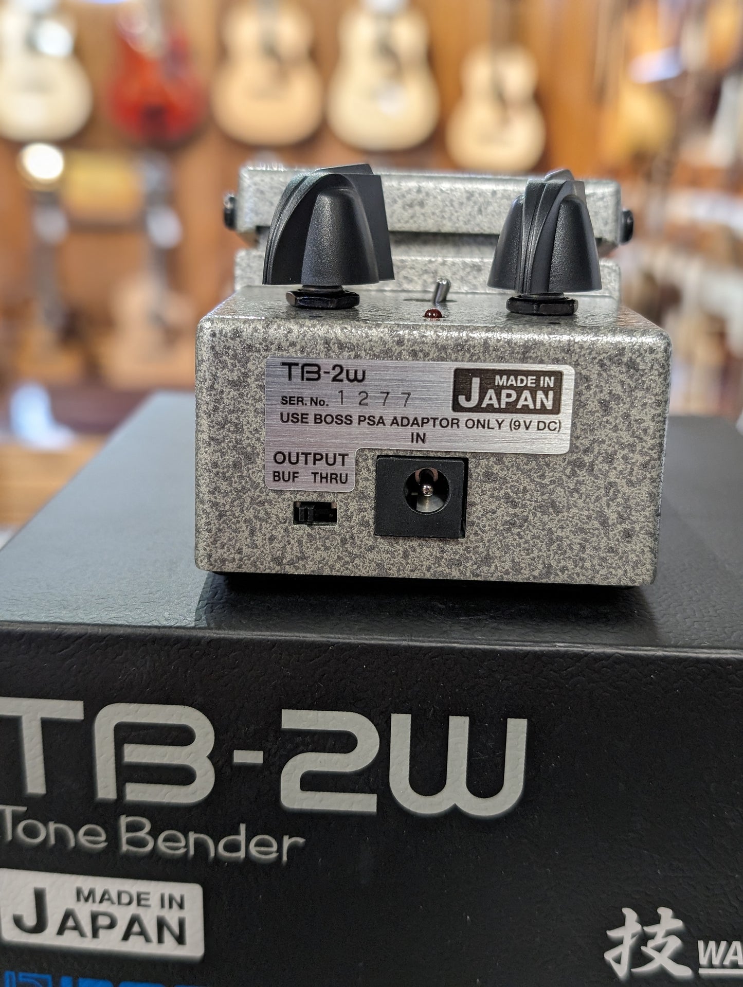 Boss TB-2W Tone Bender Fuzz (Serial# 1277)
