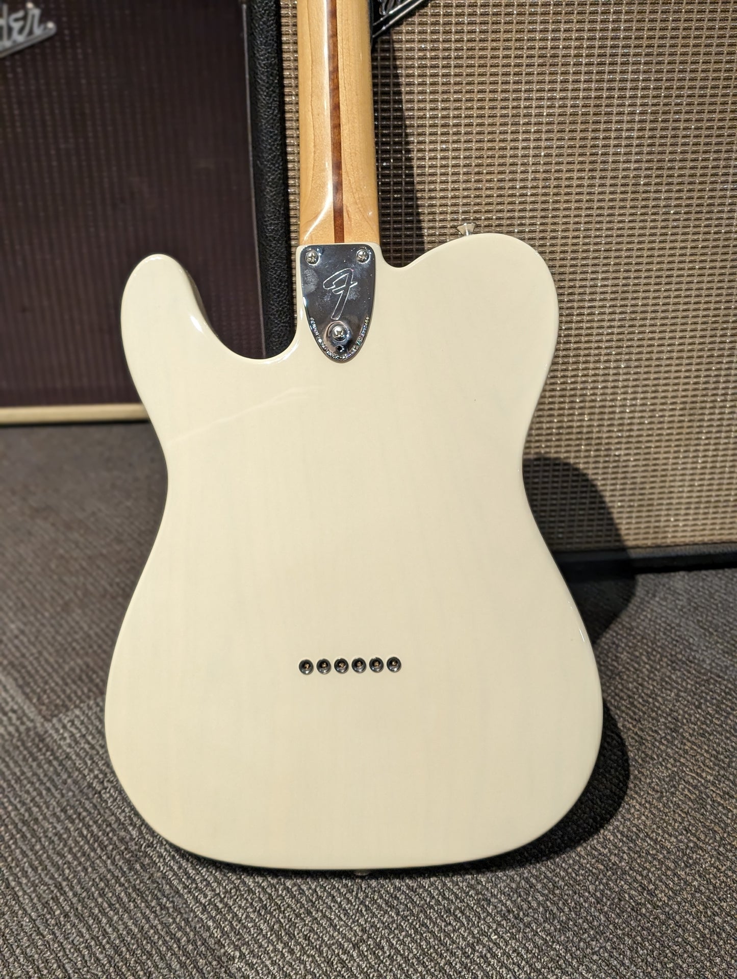 Fender FSR '72 Thinline Telecaster Deluxe w/Gig Bag - White Blonde (2009)