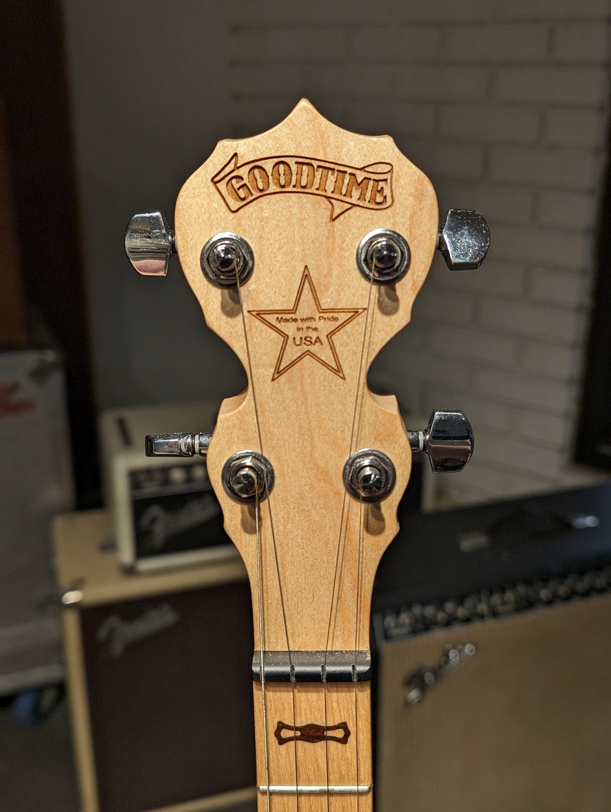 Deering Goodtime 5-String Banjo w/Gig Bag (Used) – Acoustic