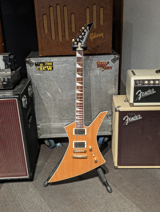 Jackson X Series Kelly Mahogany Top w/Gig Bag - Natural (2019)