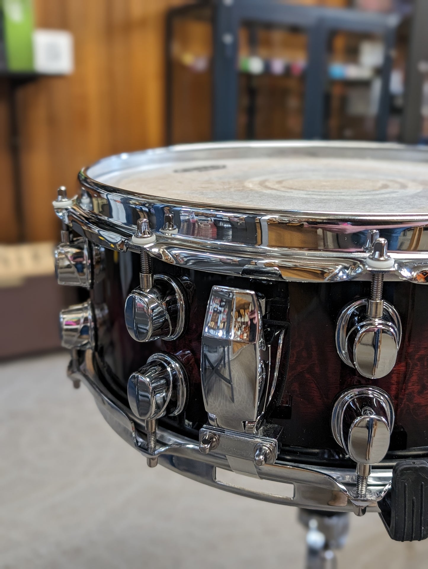 Mapex Black Panther Limited Edition 14"x5.5" Snare w/ Rosewood Veneer (Used)