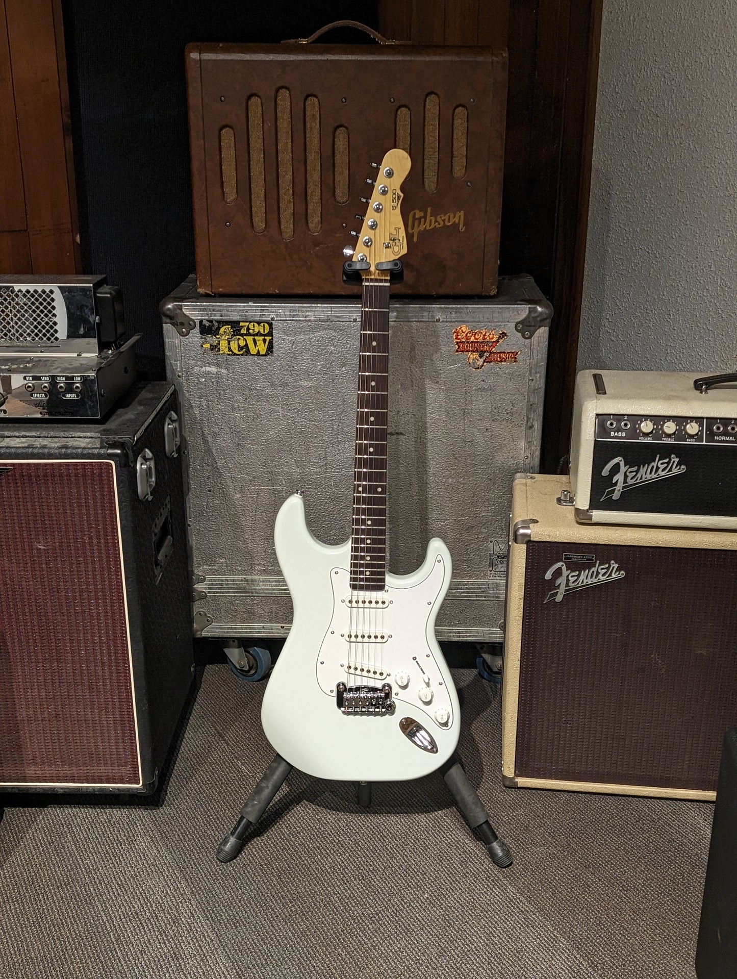 G&L Tribute S500 Electric Guitar - Sonic Blue (Serial# 231111418)