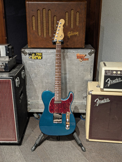 G&L Tribute ASAT Classic Electric Guitar - Emerald Blue Metallic