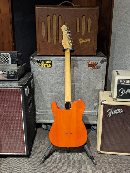 G&L Tribute ASAT Classic Bluesboy Semi-Hollow Electric Guitar - Clear Orange