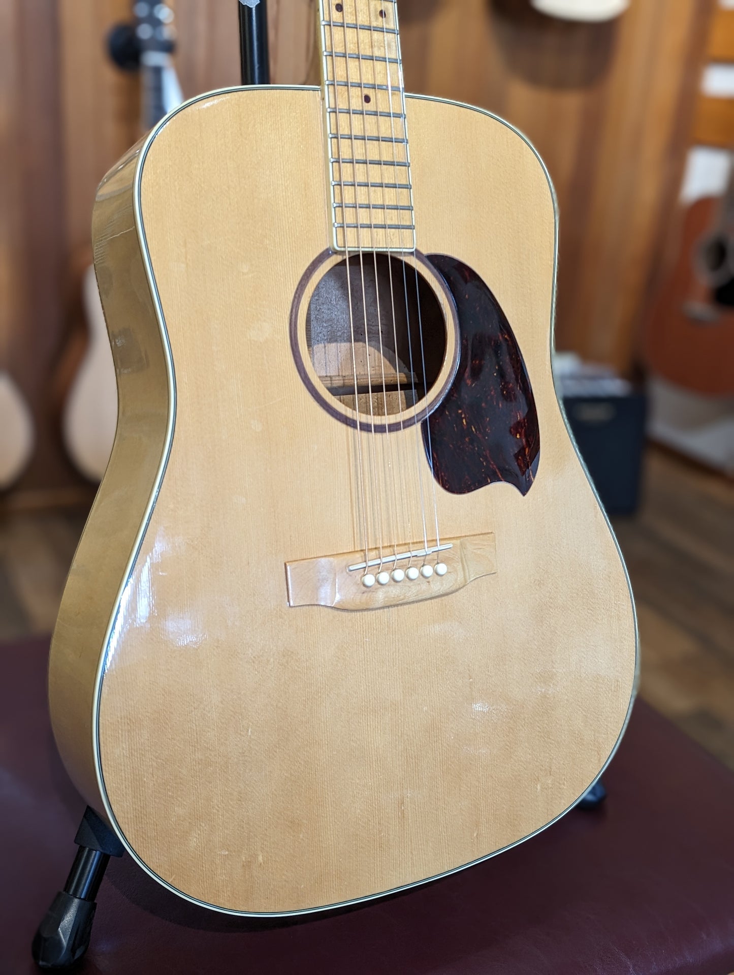 Daion Mugen Series Mark III Dreadnought Acoustic Guitar (1980's)