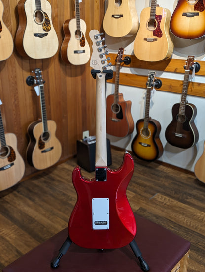 G&L Tribute Legacy Electric Guitar - Candy Apple Red w/Matching Headstock (2015)