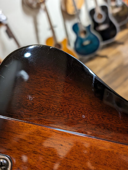 Epiphone Thunderbird IV 4-String Electric Bass Guitar - Vintage Sunburst (2008)