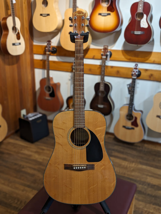 Fender CD-60 V2 Dreadnought Acoustic Guitar - Natural (2011)
