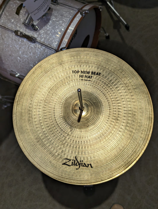 Zildjian 14" New Beat Hi-Hat Cymbals (Late 1980's - Early 1990's)