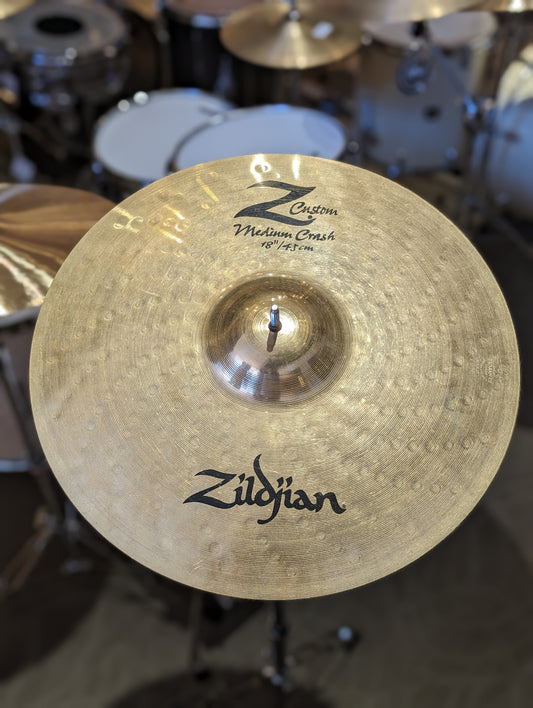 Zildjian 18" Z Custom Medium Crash Cymbal (Used)