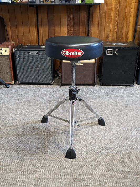 Gibraltar 9000 Series Heavy Duty Double Braced Drum Throne (Used)