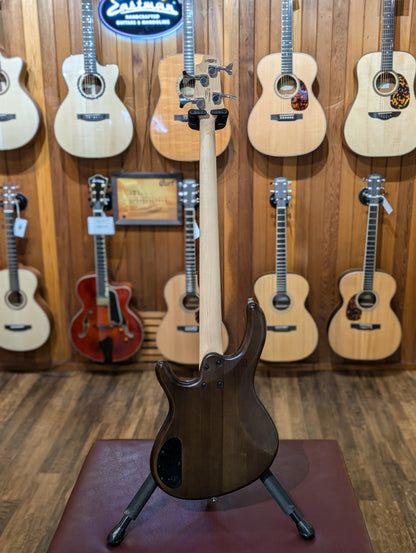 Cort Action PJ Electric Bass Guitar - Open Pore Walnut (Used)
