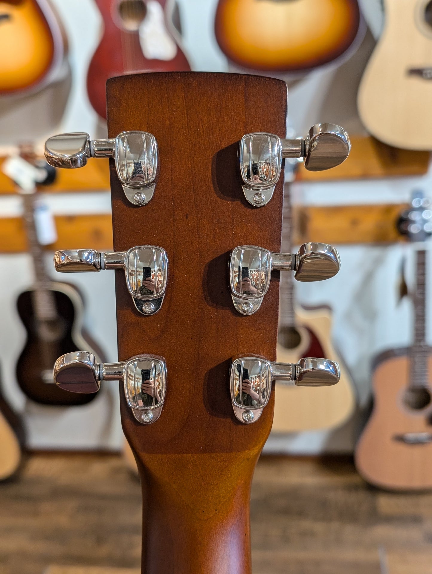 Simon & Patrick Woodland Spruce Dreadnought Acoustic Guitar (Used)