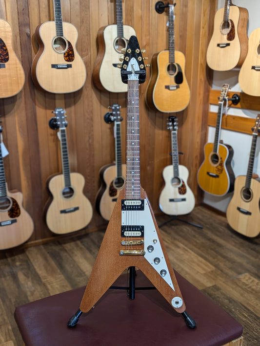 Gibson Flying V '98 Electric Guitar w/Case - Natural (2004)