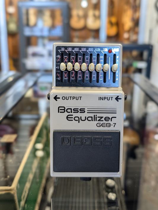 Boss GEB-7 Bass EQ w/Box (Used)