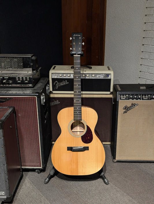Eastman E10OM-TC Orchestra Acoustic Guitar w/Case - Natural (Serial #M2212648)