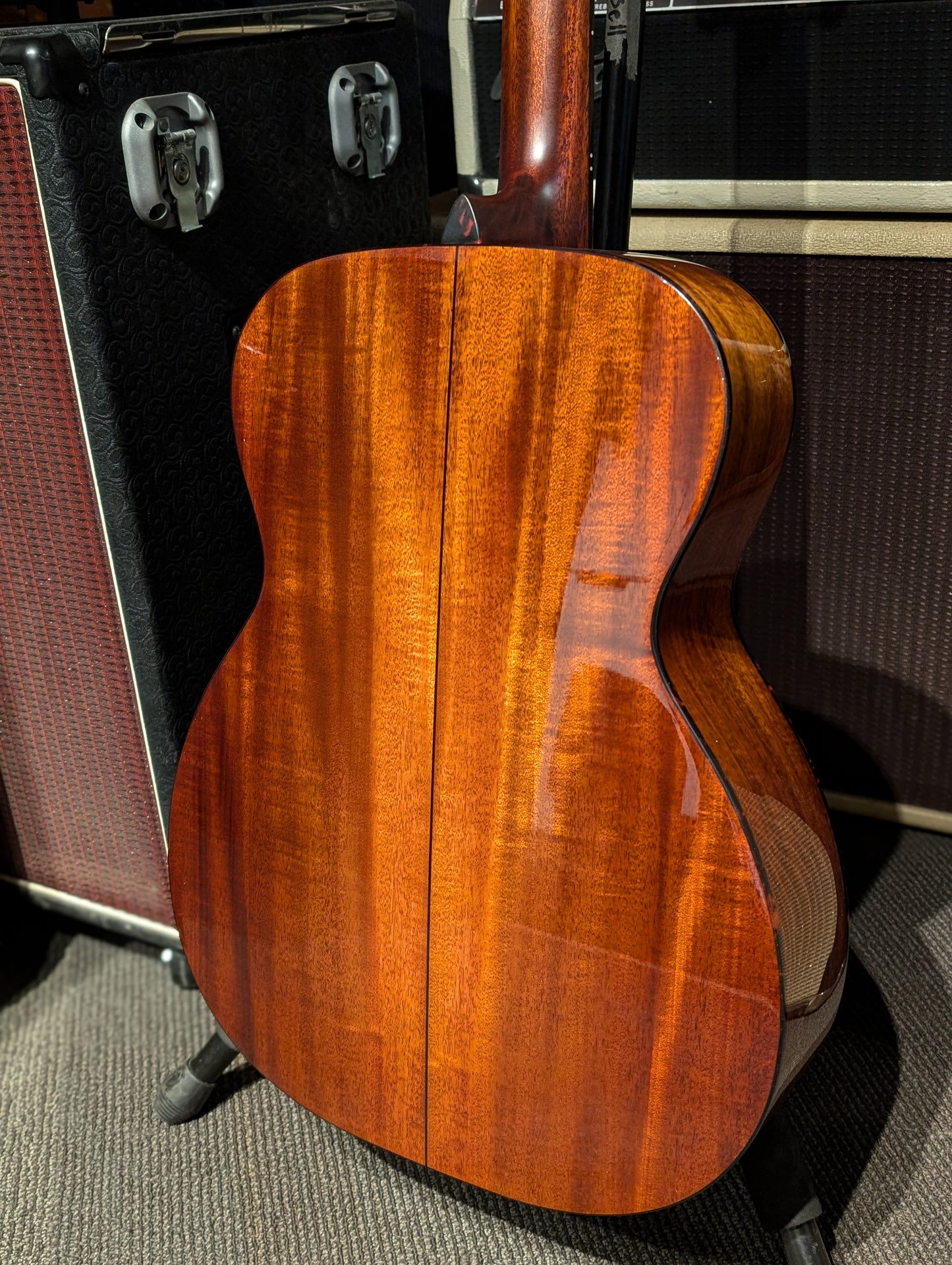 Eastman E10OM-TC Orchestra Acoustic Guitar w/Case - Natural (Serial #M2212648)