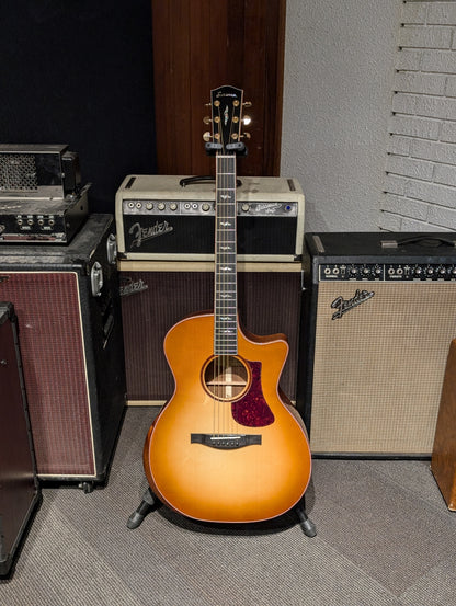 Eastman AC522CE Grand Auditorium Acoustic/Electric Guitar w/Case - Goldburst (Serial #M2404561)
