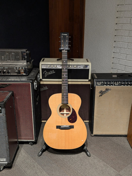 Eastman E6OM-TC Thermo Cure Orchestra Acoustic Guitar w/Case - Natural (Serial #M2227741)