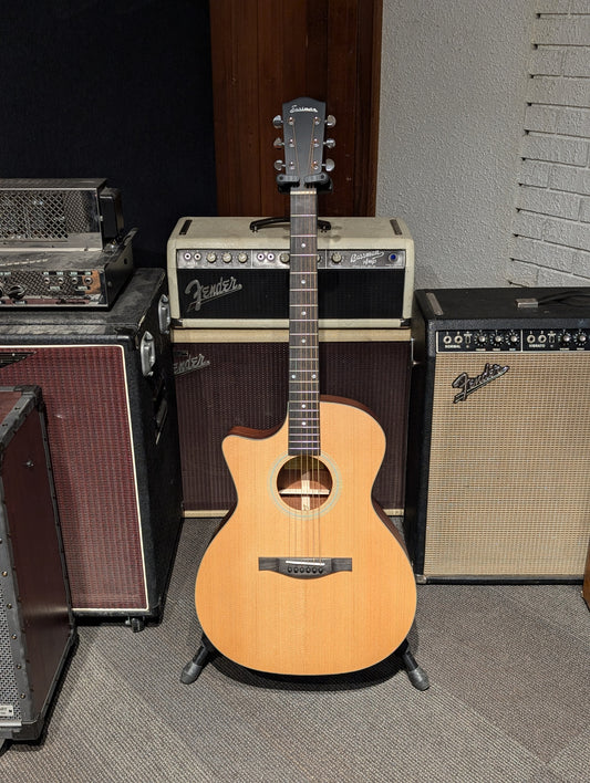 Eastman AC122L Left Handed Acoustic/Electric Guitar w/Gig Bag - Natural (Serial #M2309868)