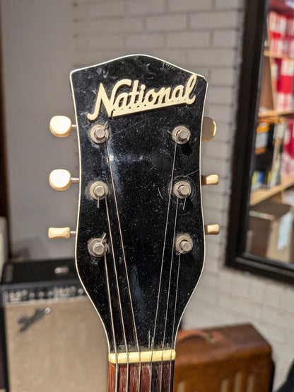 National 1123 Solid Body Electric Spanish Guitar w/Case (1954)