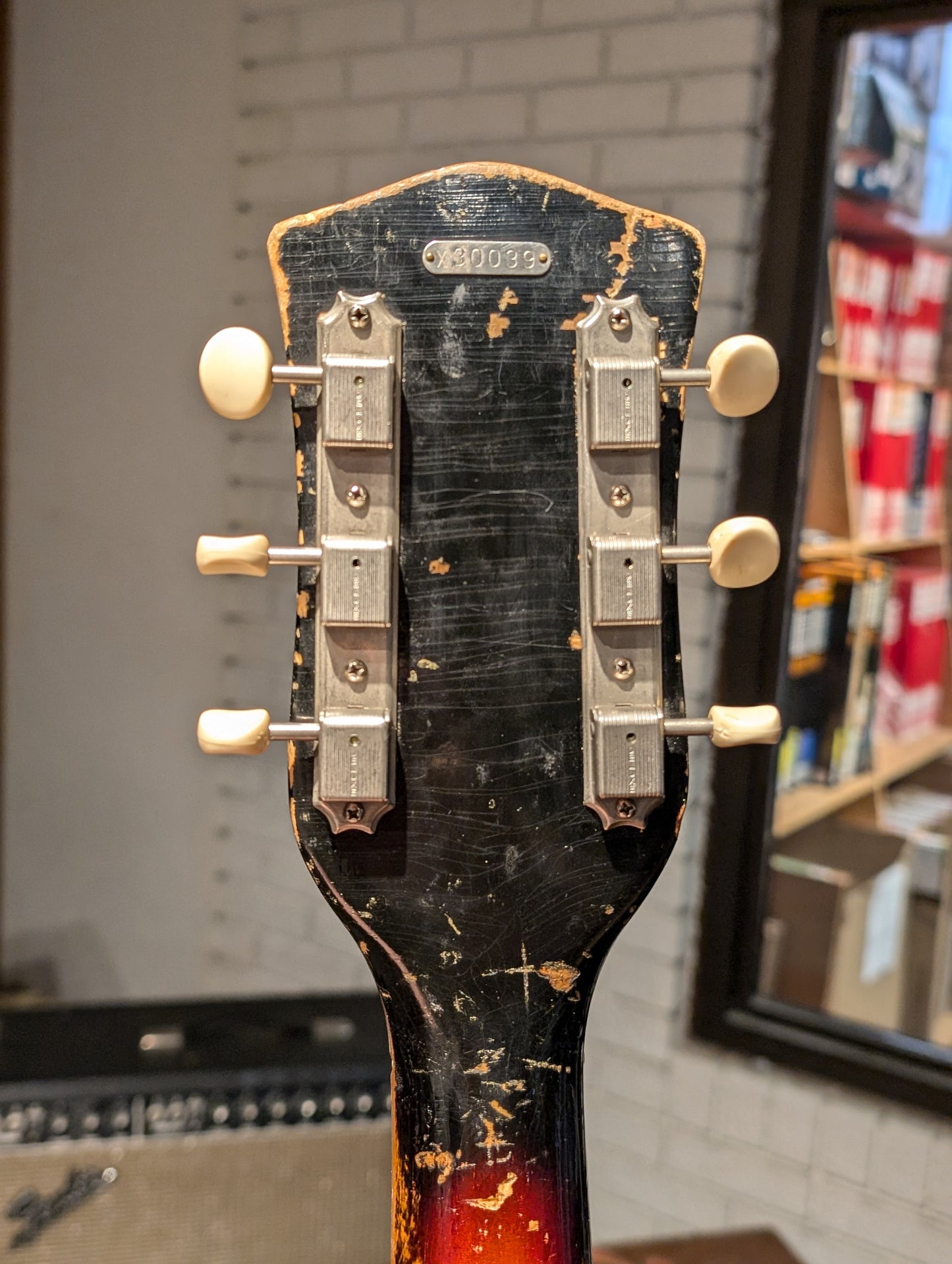 National 1123 Solid Body Electric Spanish Guitar w/Case (1954)