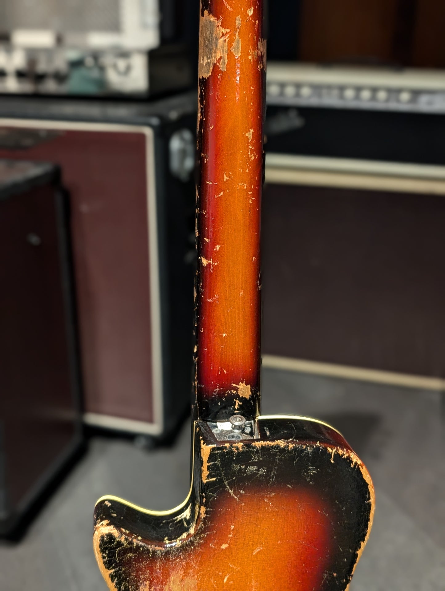 National 1123 Solid Body Electric Spanish Guitar w/Case (1954)