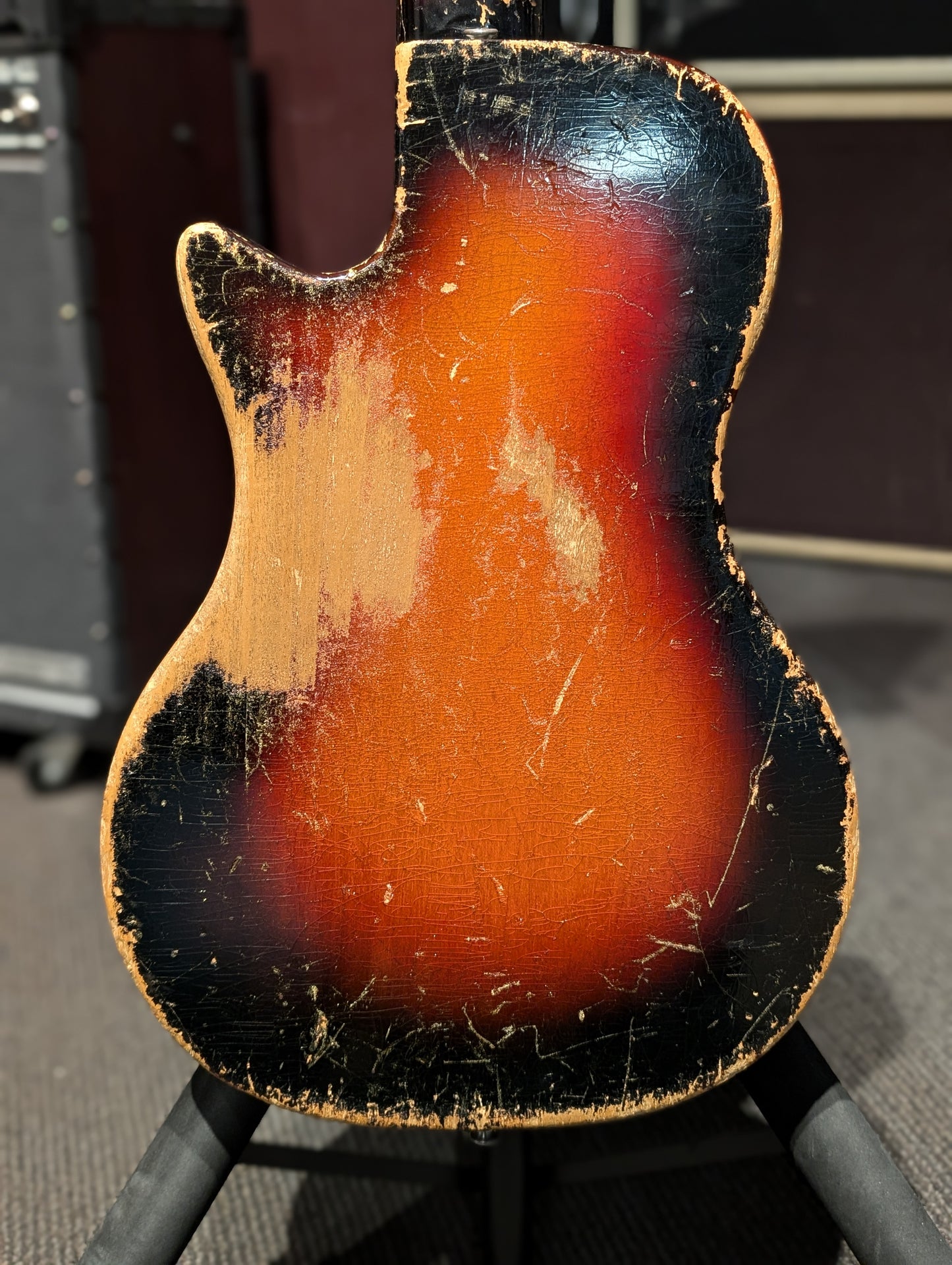 National 1123 Solid Body Electric Spanish Guitar w/Case (1954)