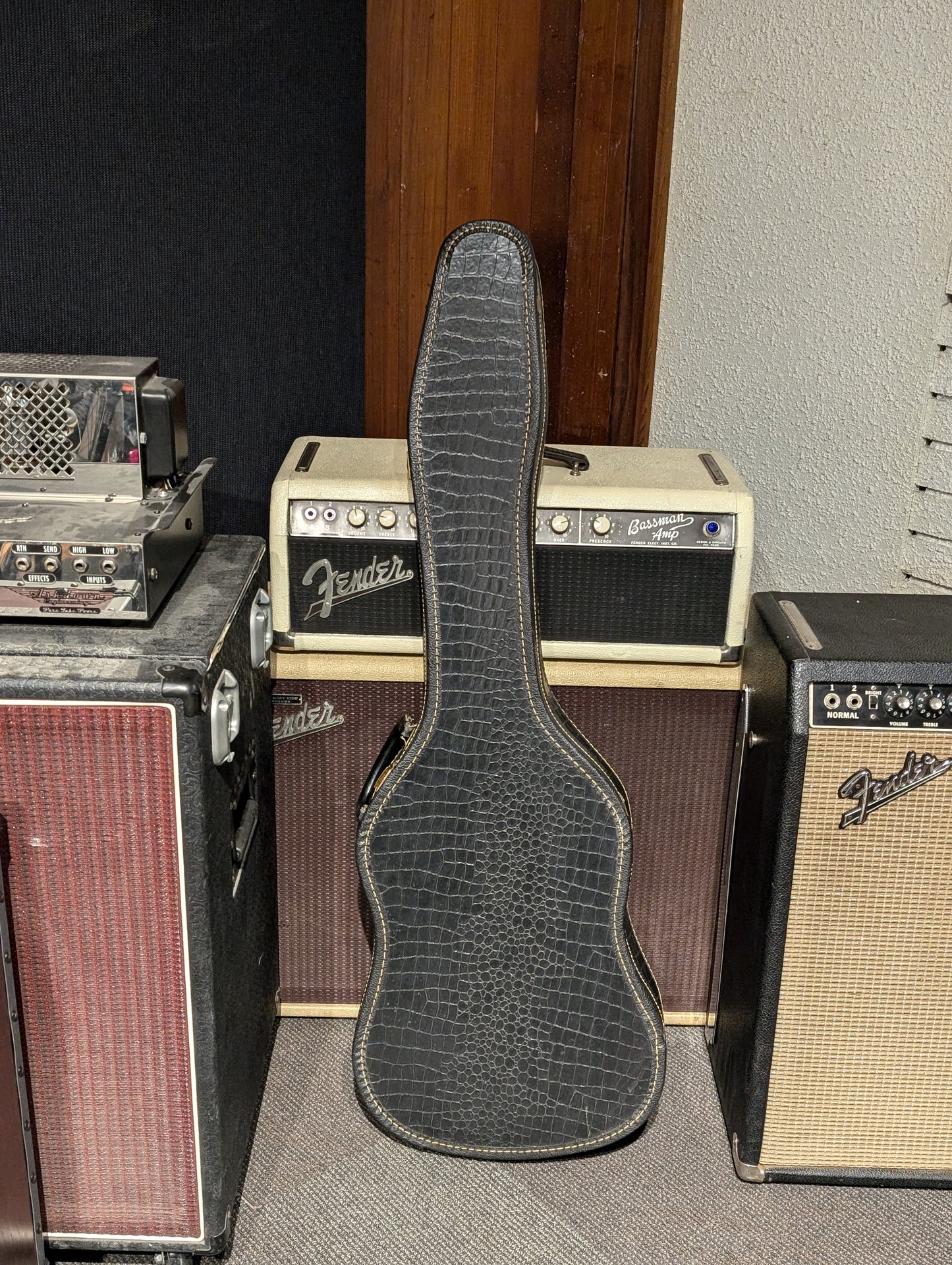National 1123 Solid Body Electric Spanish Guitar w/Case (1954)