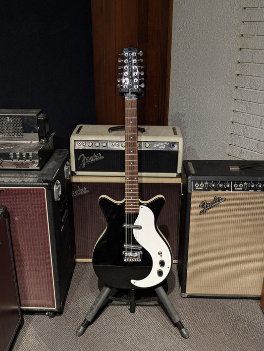 Danelectro 59M 12-String Electric Guitar - Black (Used)