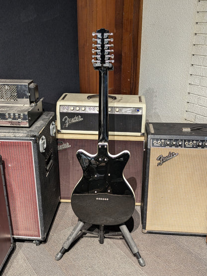 Danelectro 59M 12-String Electric Guitar - Black (Used)