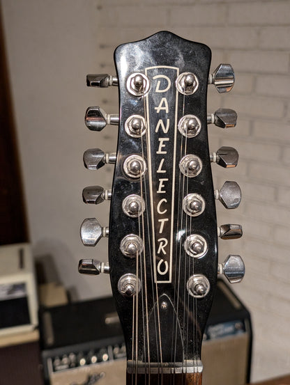 Danelectro 59M 12-String Electric Guitar - Black (Used)