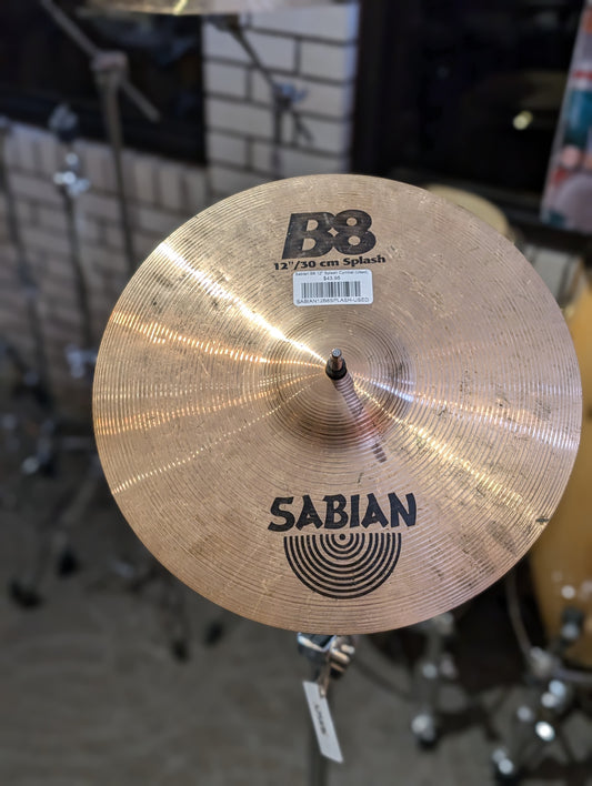 Sabian B8 12" Splash Cymbal (Used)