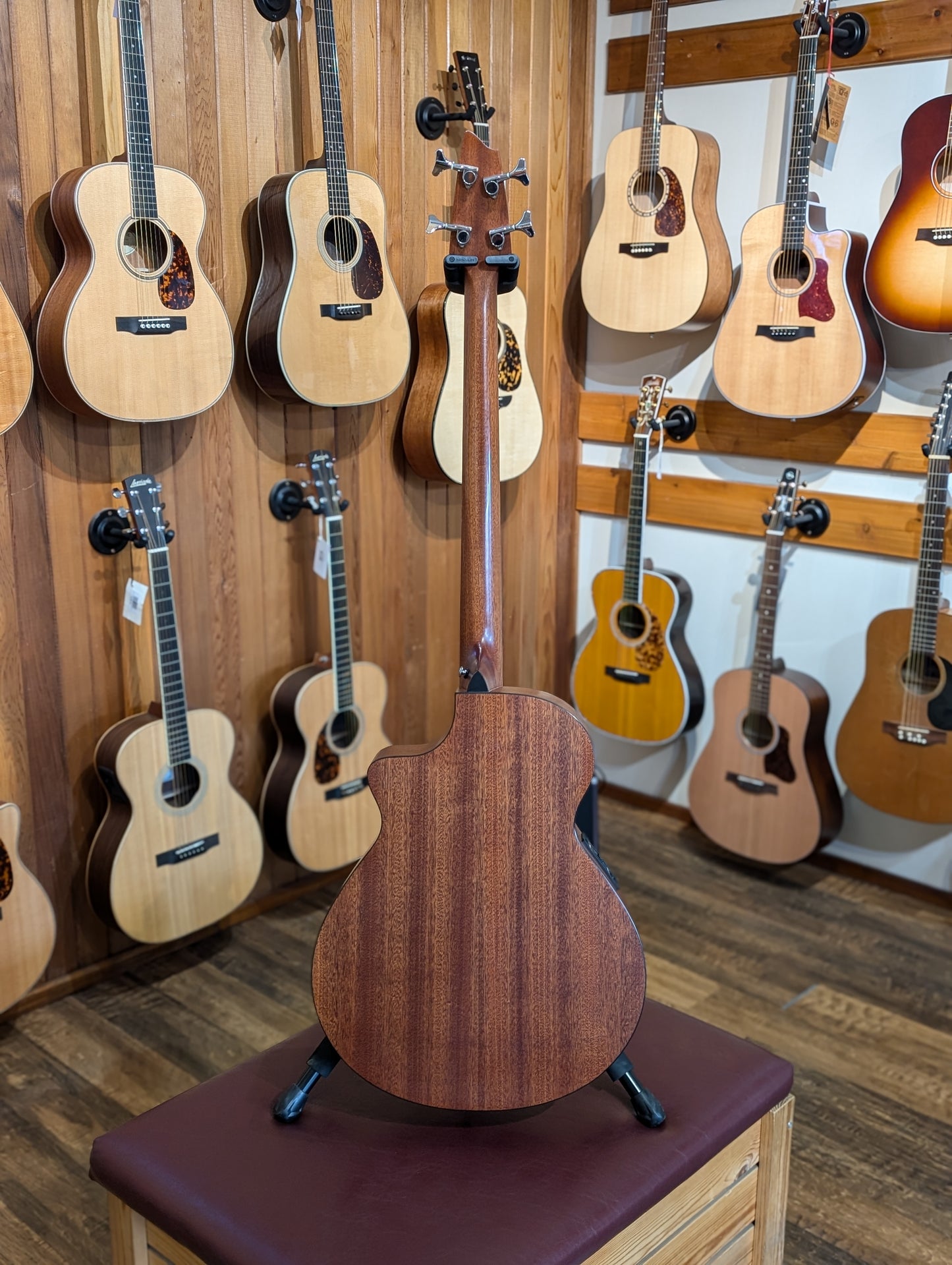 Breedlove ABJ250/SM4 4-String Acoustic/Electric Bass w/Case (2005)