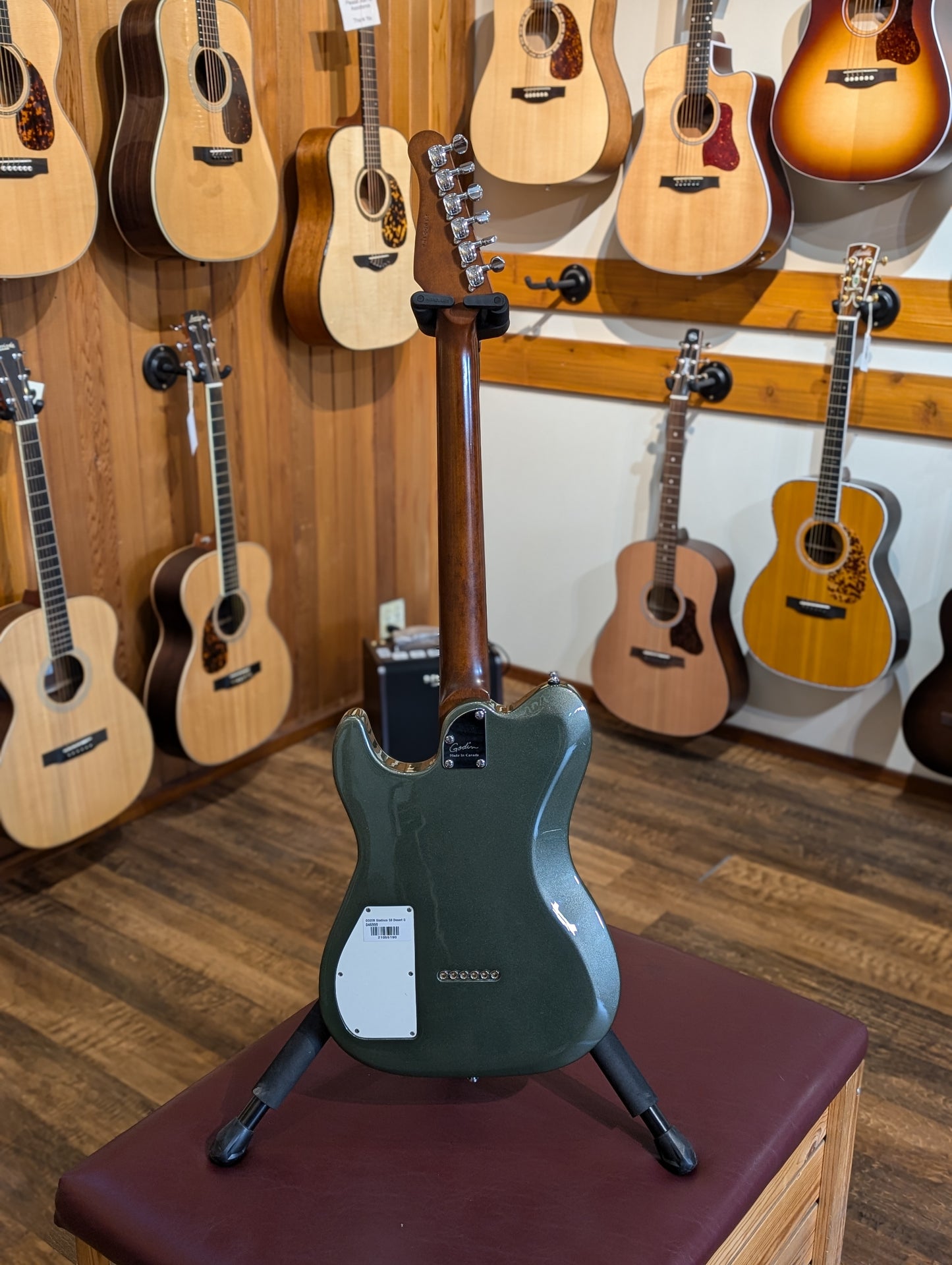 Godin Stadium '59 Electric Guitar w/Gig Bag - Desert Green (Used)