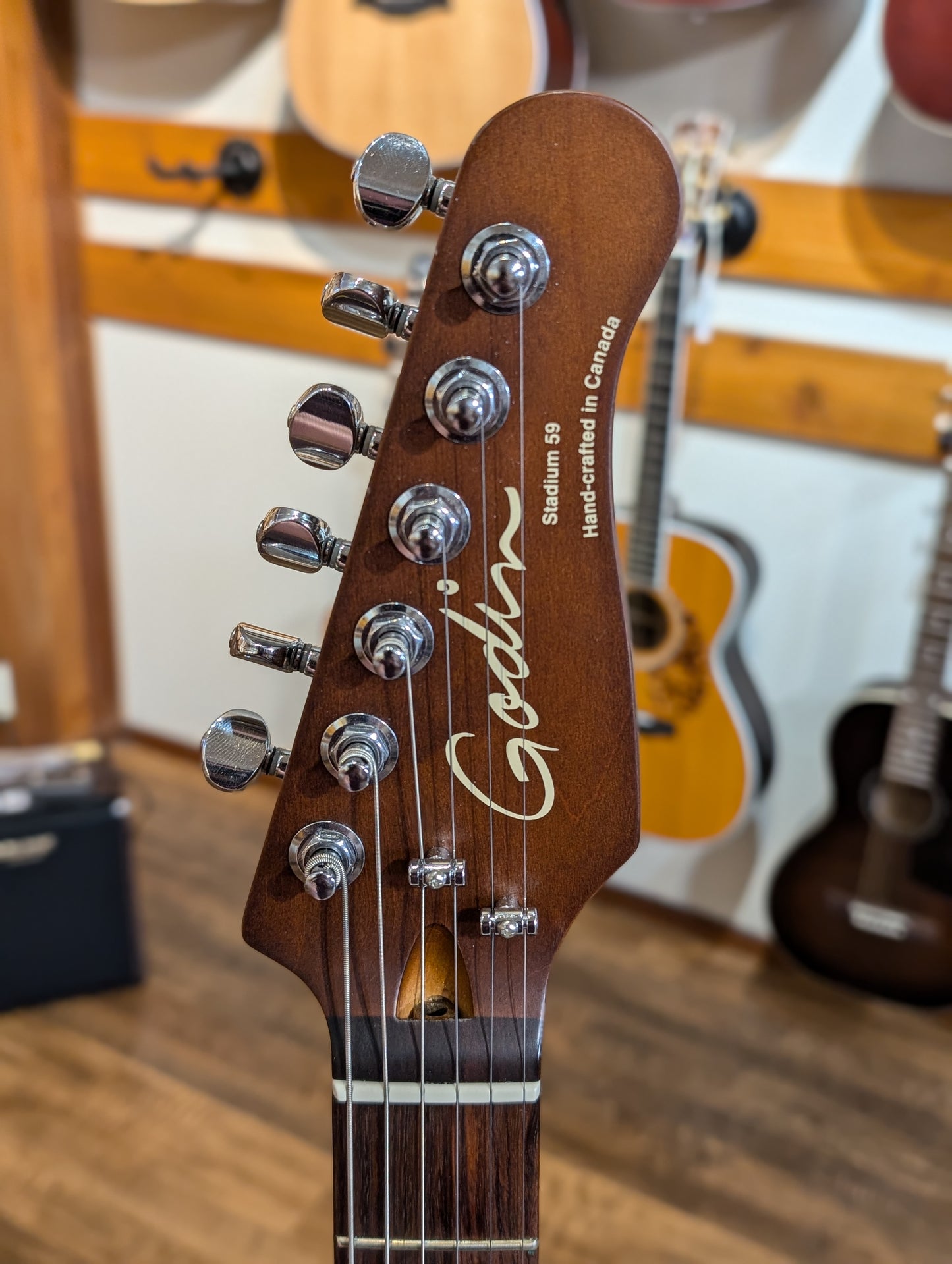 Godin Stadium '59 Electric Guitar w/Gig Bag - Desert Green (Used)