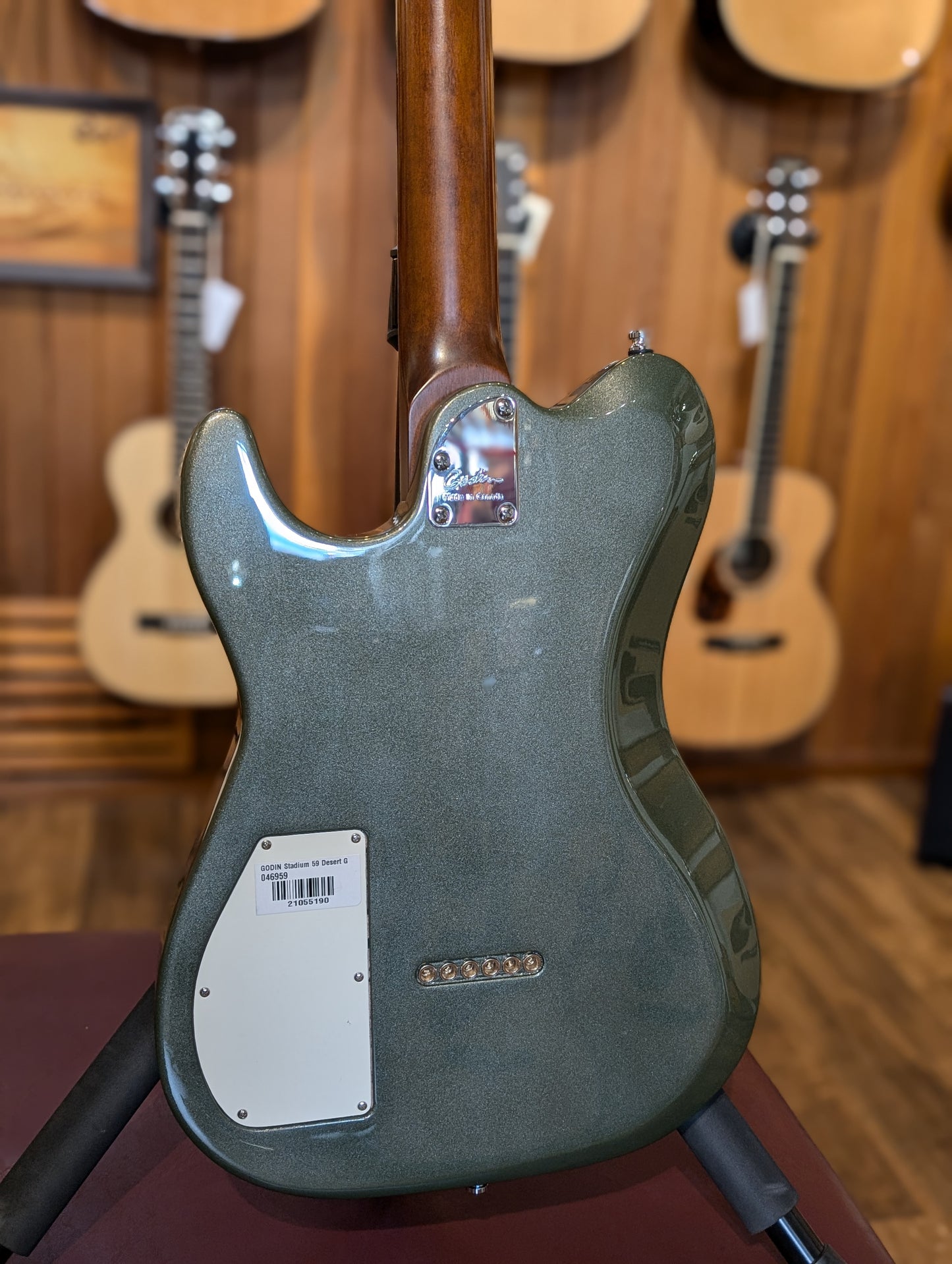 Godin Stadium '59 Electric Guitar w/Gig Bag - Desert Green (Used)