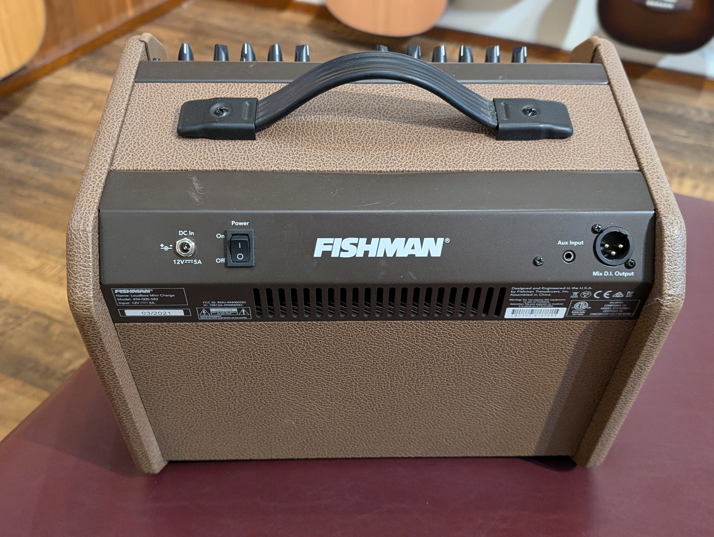 Fishman Loudbox Mini Charge Acoustic Amplifier w/Amp Cover (Used)