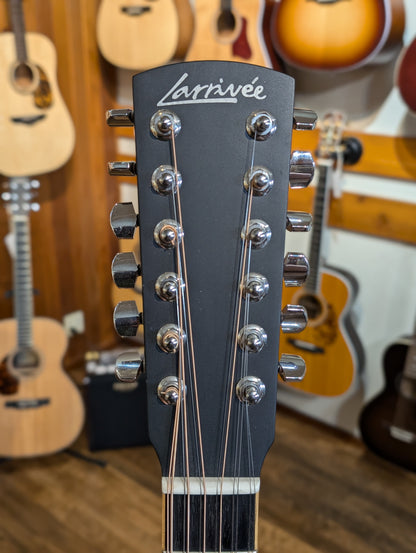 Larrivée L-02 Mahogany 12-String Acoustic Guitar w/Case (2014)