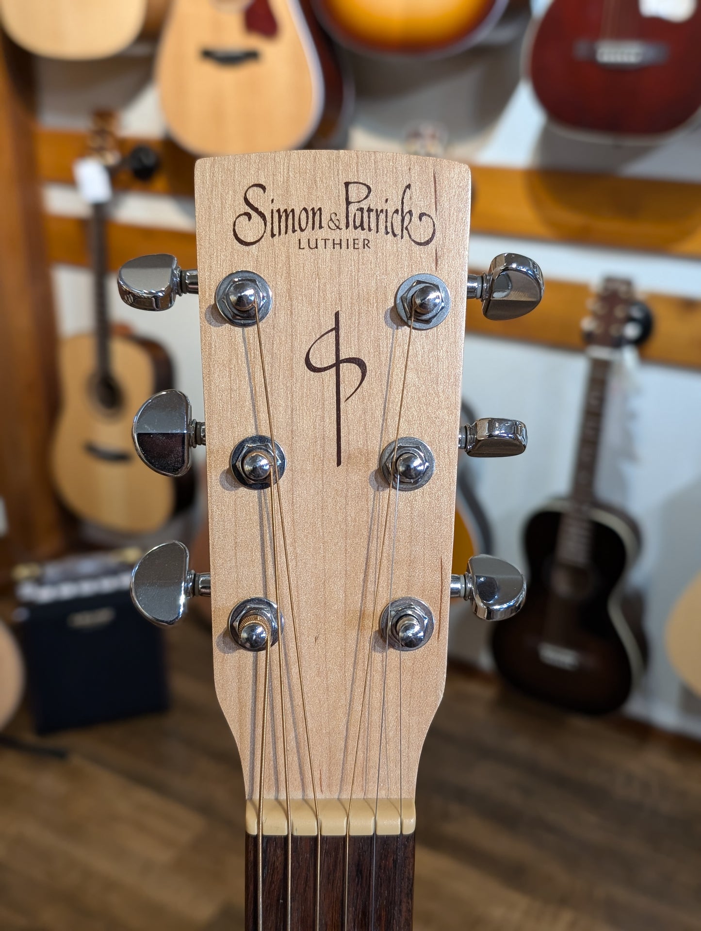 Simon & Patrick Trek Natural SG Dreadnought Acoustic Guitar (Used)