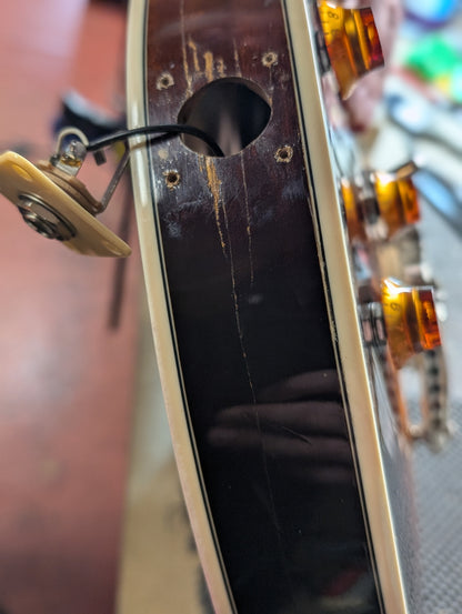 Eastman T184MX Thinline Semi-Hollow Body Left Handed Electric Guitar w/Case - Classic Finish (2009)