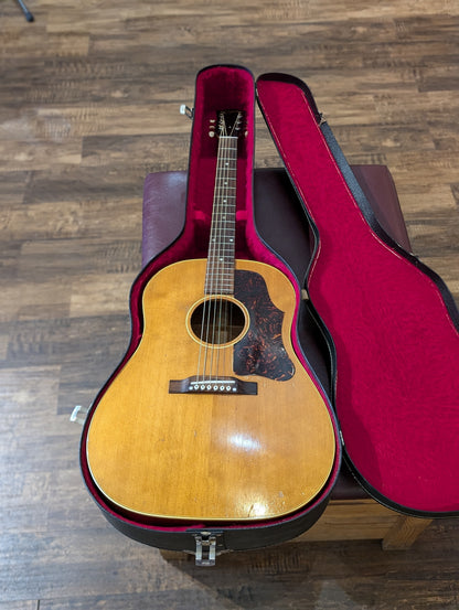 Gibson J-50 Slope Shoulder Dreadnought Acoustic Guitar w/Case - Natural (1956)