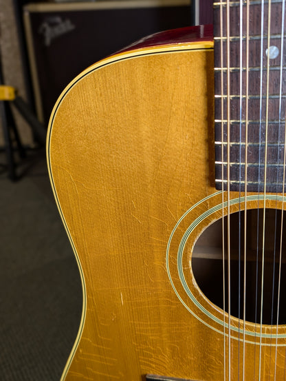 Gibson B-45-12 12-String Acoustic Guitar w/Case (1966)