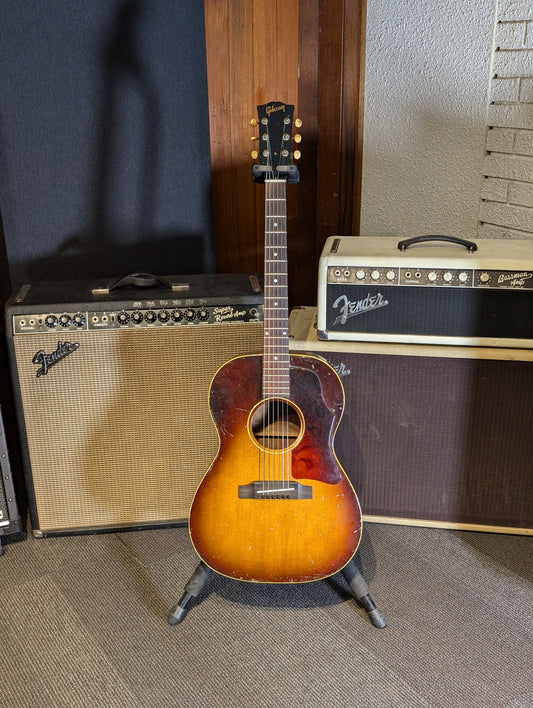 Gibson LG-1 Acoustic Guitar w/Case - Sunburst (1964)
