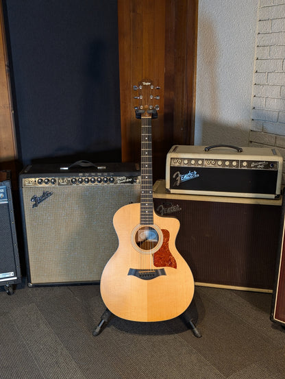 Taylor 114ce Grand Auditorium Acoustic/Electric Guitar w/Case (2012)