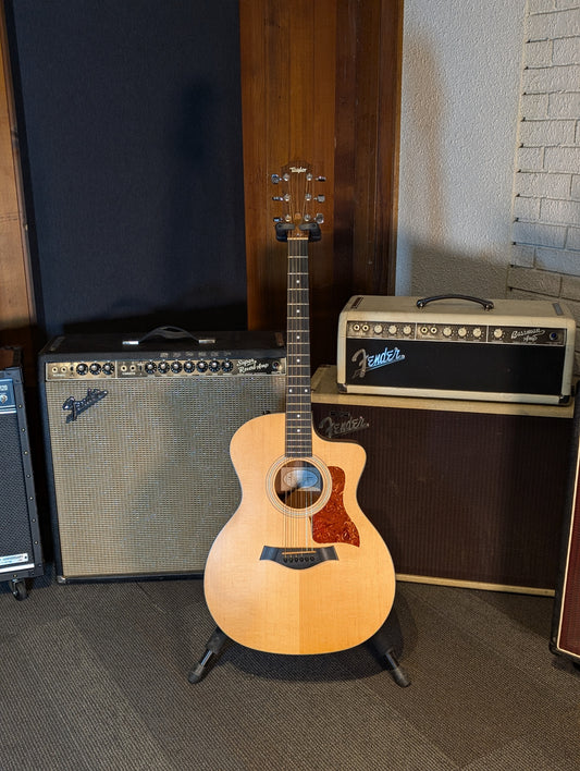 Taylor 114ce Grand Auditorium Acoustic/Electric Guitar w/Case (2012)